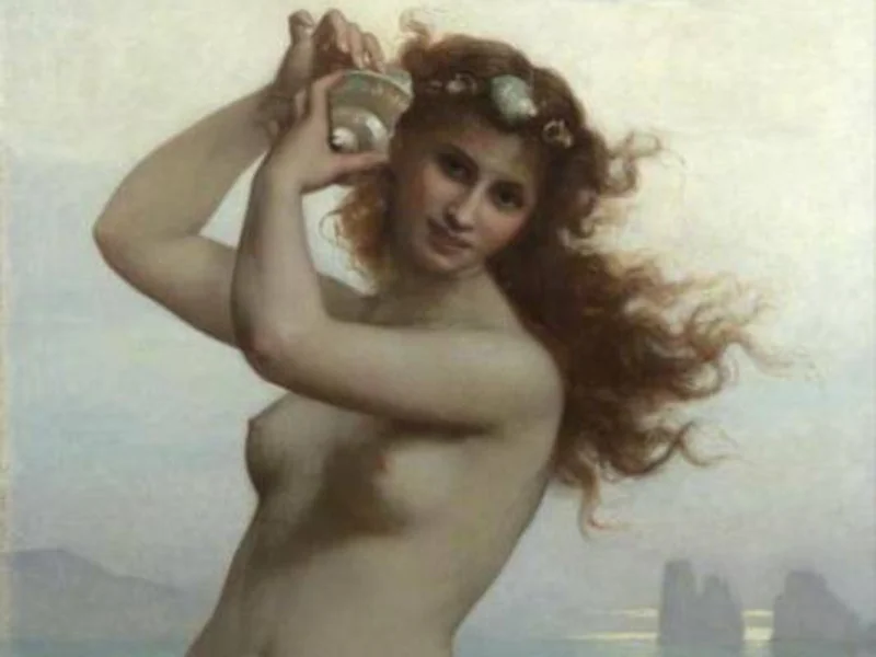 1821-Charles Landelle - La sirena